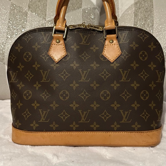 Hand Painted Louis Vuitton Alma